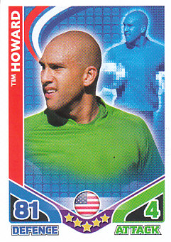 Tim Howard USA 2010 World Cup Match Attax #243